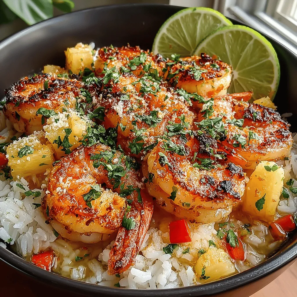To truly appreciate the Tropical Bliss: Summer Shrimp & Pineapple Rice Bowls, it’s important to understand the key ingredients that make this recipe shine. Each component adds its own unique flavor and nutritional value, creating a well-rounded and satisfying meal.