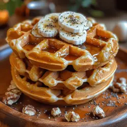 In the world of breakfast options, waffles hold a special place for their versatility and delightful crunch. They can be sweet or savory, topped with fruits, nuts, or syrups, making them an ideal canvas for a variety of flavors. If you're looking for a nutritious twist on this beloved breakfast staple, Healthy Pumpkin Oat Waffles are the perfect choice. These waffles are not only delicious but also packed with wholesome ingredients that satisfy your cravings while providing essential nutrients. They make for an excellent meal at any time of the day, whether served during a cozy breakfast, a delightful brunch, or even as a quick snack.