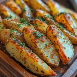 Crispy potato wedges have long been a beloved snack and side dish, cherished for their satisfying crunch and hearty flavor. Whether served alongside a juicy burger, as a delightful appetizer, or enjoyed solo with your favorite dipping sauce, potato wedges bring a comforting familiarity to the table. Their versatility allows them to adapt to a wide range of cuisines, making them a go-to choice for gatherings, weeknight dinners, and even casual movie nights at home.