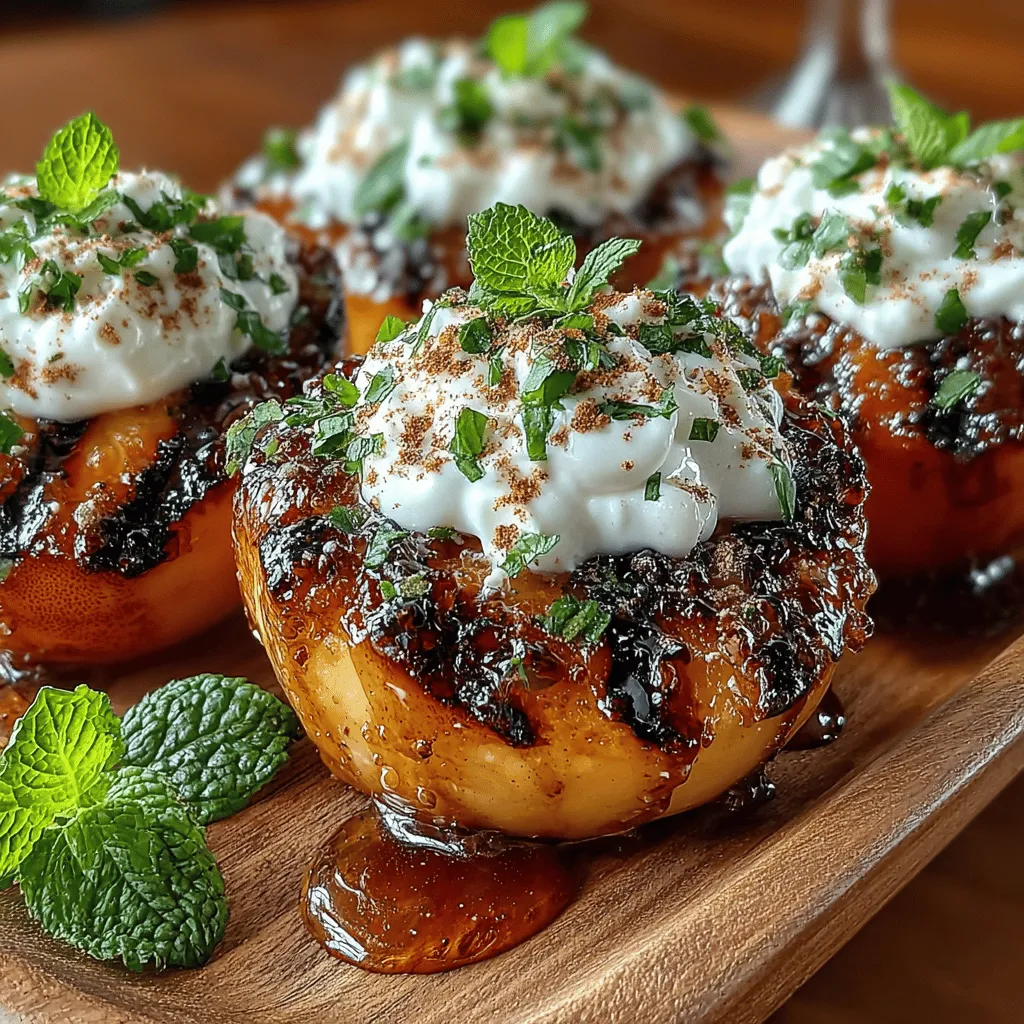 When grilling peaches, timing and technique are essential for achieving that perfect char and sweetness. Start by preheating your grill to medium heat, which typically ranges from 350°F to 400°F (175°C to 200°C). Depending on the ripeness of your peaches, they should be grilled for about 4-6 minutes on each side.