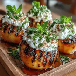 When grilling peaches, timing and technique are essential for achieving that perfect char and sweetness. Start by preheating your grill to medium heat, which typically ranges from 350°F to 400°F (175°C to 200°C). Depending on the ripeness of your peaches, they should be grilled for about 4-6 minutes on each side.