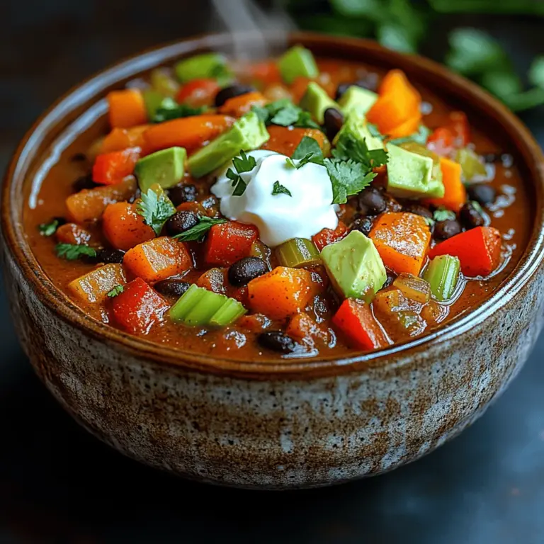 When it comes to hearty, soul-satisfying meals, few dishes can rival the comfort and warmth that a well-prepared chili offers. Among the vast array of chili recipes, Smoky Chipotle Black Bean Chili stands out as a unique and flavorful option that delights the senses. This dish marries the rich, earthy flavors of black beans with the bold, smoky heat of chipotle peppers, creating a flavorful experience that is both nourishing and deeply satisfying.