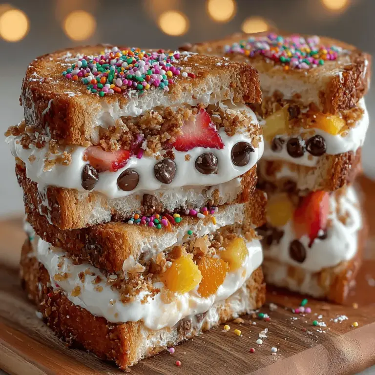 In recent years, the trend of healthy frozen desserts has gained considerable traction, as more individuals seek ways to indulge their sweet tooth without compromising on nutrition. Among the myriad of options available, Frozen Banana Split Yogurt Sandwiches stand out as a delicious and nutritious alternative to traditional ice cream treats. This recipe not only caters to those looking for a lighter dessert option but also delivers a delightful blend of flavors and textures that can satisfy both kids and adults alike.