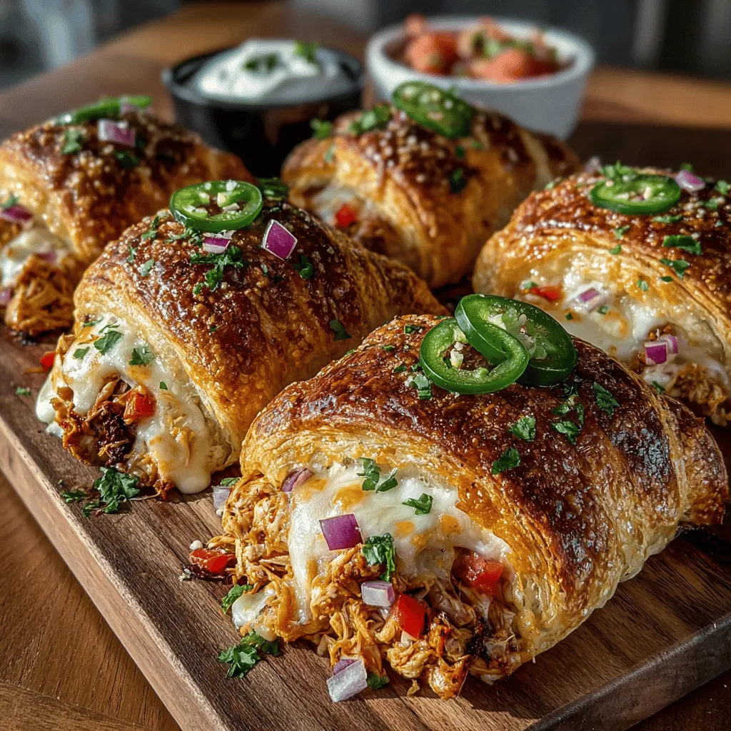 In recent years, the culinary landscape has seen a delightful surge in fusion appetizers that combine elements from different cuisines, creating a unique dining experience that excites the palate. These dishes often become the star of any gathering, from casual get-togethers to festive parties. One such standout creation is the Mini Chicken Taco Croissant Bites. This innovative recipe seamlessly merges classic Mexican flavors with the beloved flaky texture of croissants, making it a must-try for anyone looking to impress their guests.
