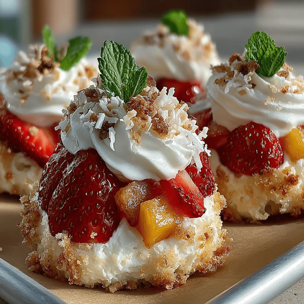 If you're on the lookout for a delightful and healthy snack option, look no further than Frozen Strawberry Mango Yogurt Clusters. This refreshing treat combines the vibrant flavors of strawberries and mangoes with the creamy goodness of Greek yogurt, making it an ideal pick-me-up for any time of the day. Whether you’re enjoying a sunny afternoon or simply need a quick snack to satisfy your sweet tooth, these yogurt clusters are sure to hit the spot.