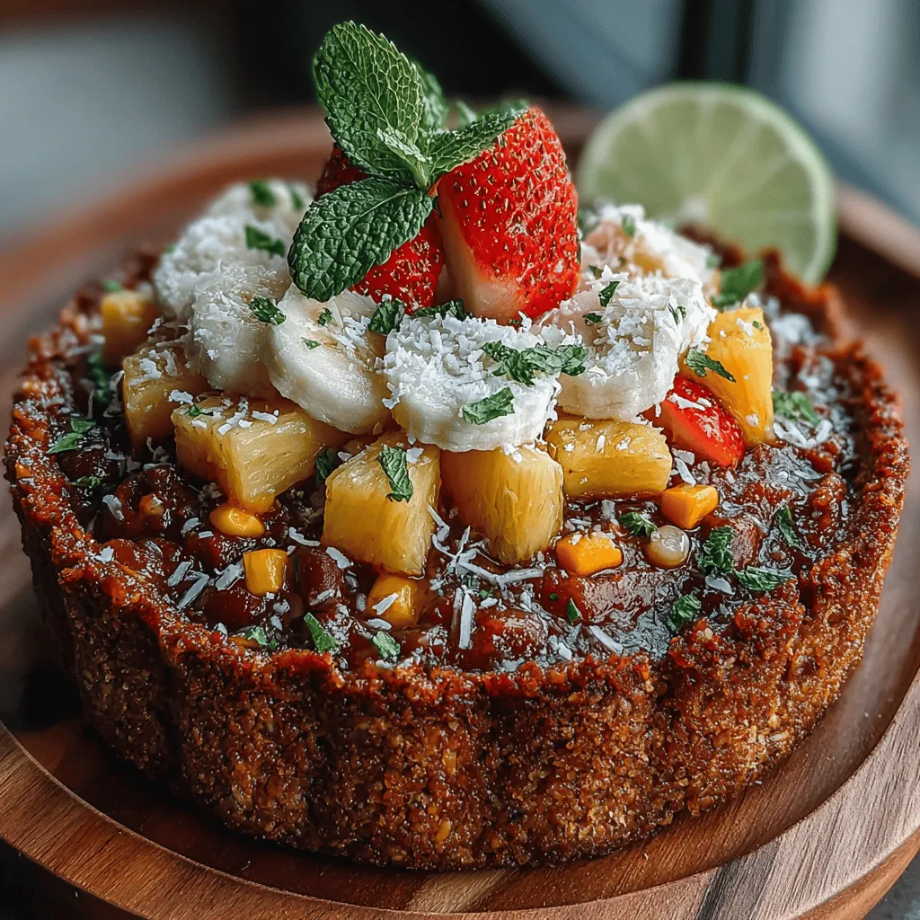 In the world of culinary innovation, few dishes can claim the title of being as adventurous and satisfying as the Tropical Delight Fruit Pizza Chili. This recipe stands out as an intriguing blend of sweet and savory flavors, harmonizing the rich, hearty essence of chili with the vibrant, refreshing notes of a fruit pizza. This innovative dish not only tantalizes the taste buds but also presents a health-conscious alternative that families and friends will adore, making it an ideal centerpiece for gatherings or a delightful dinner option at home.