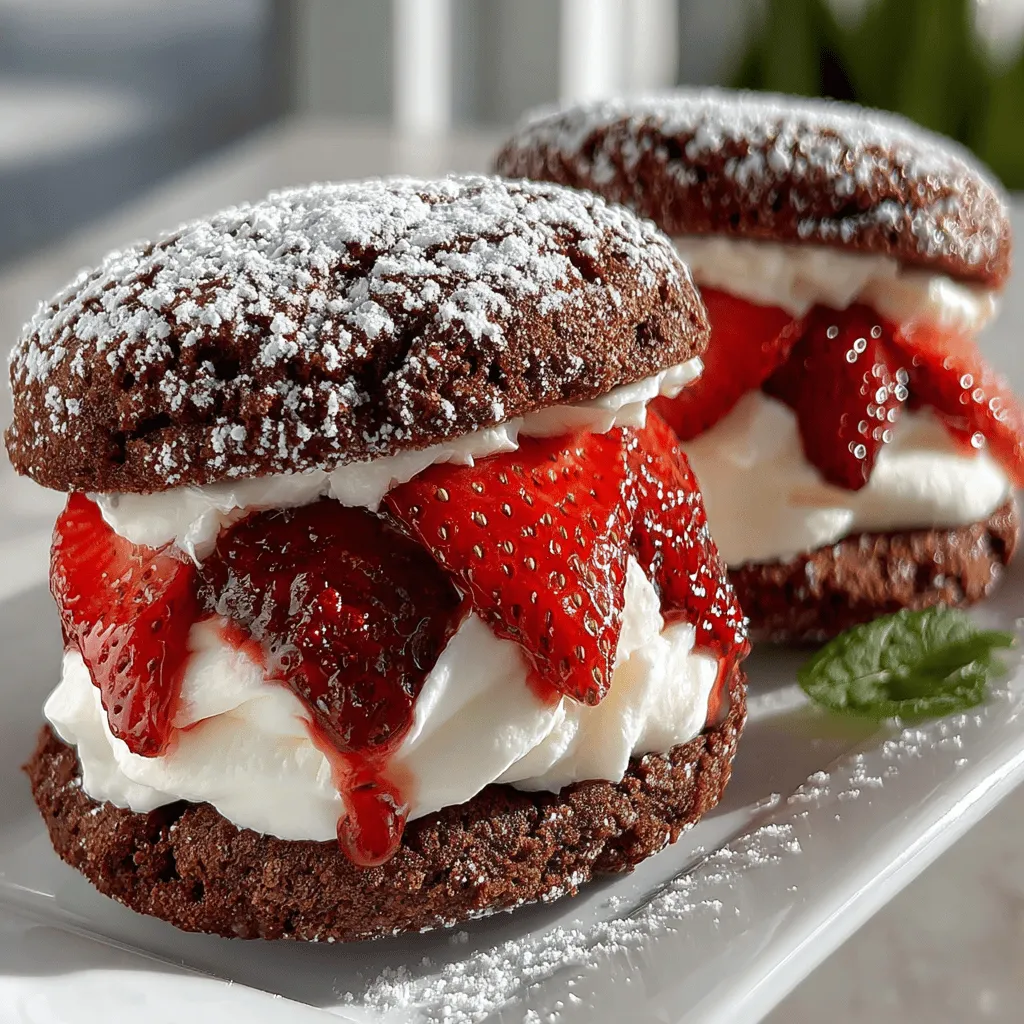 When summer rolls around, the craving for refreshing treats becomes almost irresistible. One such delightful creation that perfectly encapsulates the essence of summer is the Frosty Strawberry Delight Sandwich Coins. These sweet bites are not just a dessert; they are a symphony of flavors and textures, where the natural sweetness of fresh strawberries harmonizes beautifully with the rich, creamy whipped cream, all nestled between two decadent chocolate cookies.