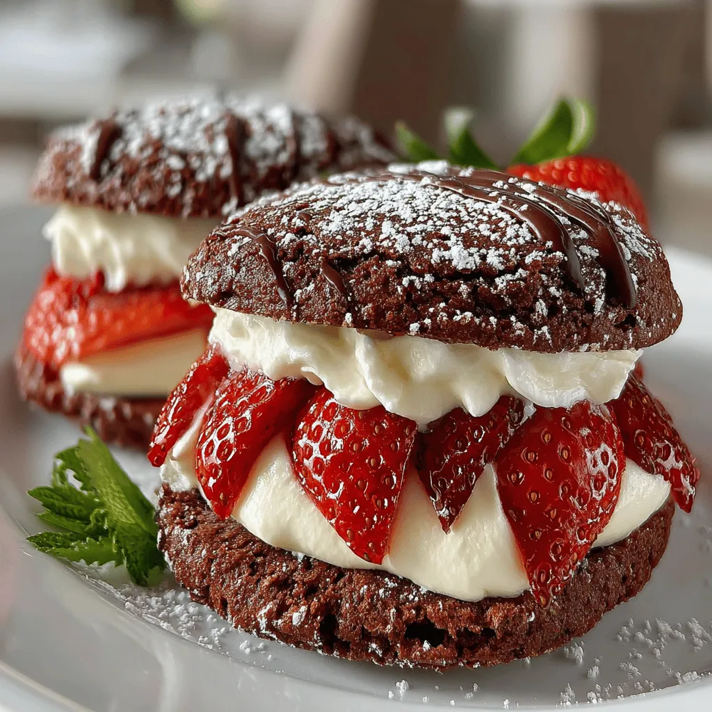 When summer rolls around, the craving for refreshing treats becomes almost irresistible. One such delightful creation that perfectly encapsulates the essence of summer is the Frosty Strawberry Delight Sandwich Coins. These sweet bites are not just a dessert; they are a symphony of flavors and textures, where the natural sweetness of fresh strawberries harmonizes beautifully with the rich, creamy whipped cream, all nestled between two decadent chocolate cookies.