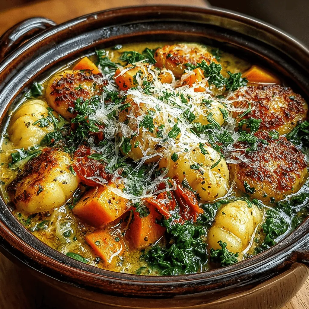 As the leaves turn golden and the air becomes crisp, the season of autumn invites us to embrace the comforts of home and hearth. This time of year evokes a sense of coziness that is best captured in warm, hearty meals. Autumn is not just a transition between summer and winter; it is a celebration of harvest, a time when the bounty of the land inspires rich and flavorful dishes. Among these, one standout recipe that embodies the warmth and nutrition of the season is Cozy Autumn Gnocchi Stew. This dish serves not only as a filling meal but also as a gentle reminder of the comforting embrace that food can provide during the cooler months.