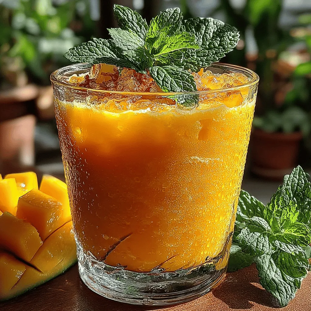 In recent years, smoothies have surged in popularity, becoming a staple in health-conscious diets worldwide. This trend can be attributed to the convenience and versatility of smoothies, which offer a quick way to pack in nutrients without sacrificing taste. They serve as an excellent meal replacement, post-workout recovery drink, or a refreshing snack. Among the myriad of smoothie recipes, the Tropical Bliss Frozen Mango Pineapple Smoothie stands out as a delicious and nutritious option that transports you straight to paradise with every sip.