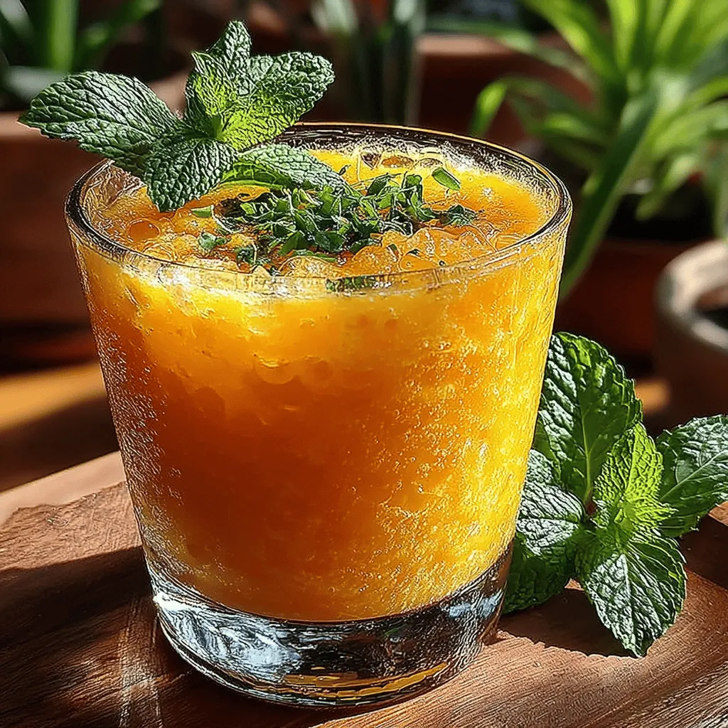 In recent years, smoothies have surged in popularity, becoming a staple in health-conscious diets worldwide. This trend can be attributed to the convenience and versatility of smoothies, which offer a quick way to pack in nutrients without sacrificing taste. They serve as an excellent meal replacement, post-workout recovery drink, or a refreshing snack. Among the myriad of smoothie recipes, the Tropical Bliss Frozen Mango Pineapple Smoothie stands out as a delicious and nutritious option that transports you straight to paradise with every sip.