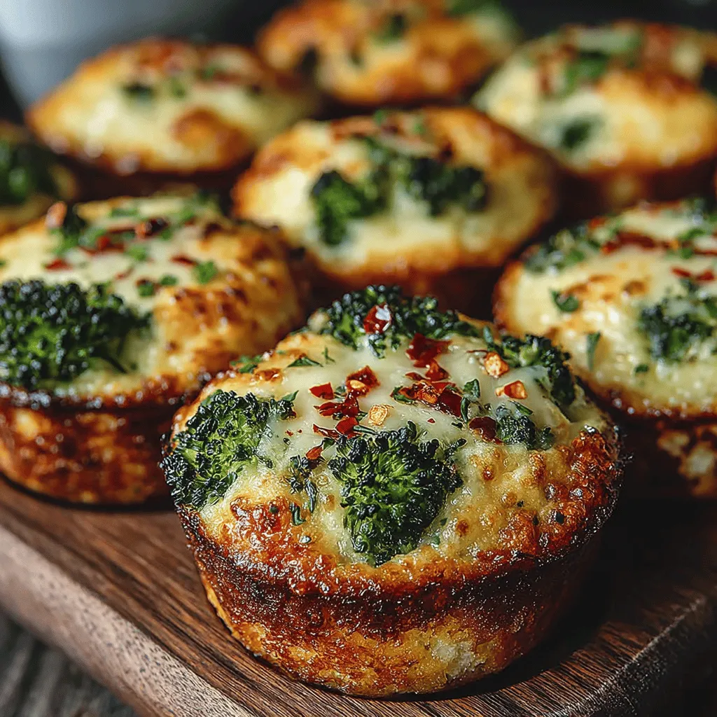 In the realm of quick and versatile meals, Cheesy Broccoli Rice Muffin Tins stand out as a delightful option that caters to both taste and health. This recipe combines the wholesome goodness of brown rice, vibrant broccoli, and rich cheeses into individually portioned bites that are perfect for snacking, serving as a side dish, or even preparing ahead of time for busy weeknights. The appeal of this dish lies not only in its delicious flavor but also in its adaptability—these muffin tins can easily fit into various dietary preferences and meal plans, making them a favorite for families looking to sneak in more nutrition without sacrificing taste.