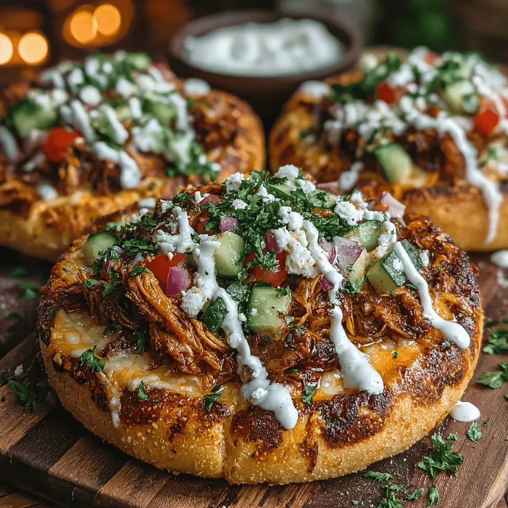 When it comes to culinary creativity, few dishes manage to marry two distinct cultures as seamlessly as Mini Chicken Shawarma Pita Pizzas. This innovative recipe takes the beloved flavors of traditional Middle Eastern shawarma and combines them with the comforting, universally adored concept of pizza. The result is a unique dish that is not only delicious but also packed with nutrition, making it an ideal option for busy weeknights or casual gatherings with friends and family.
