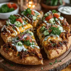 Mini Chicken Shawarma Pita Pizzas Recipe