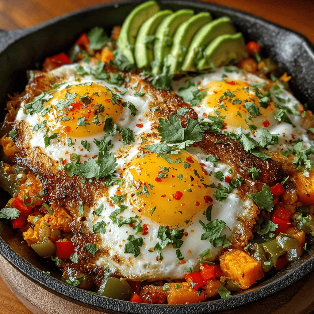 Sweet Potato Hatch Chili Hash is a vibrant and flavorful dish that captures the essence of comfort food while packing a nutritious punch. This delightful hash combines the natural sweetness of roasted sweet potatoes with the spicy kick of Hatch green chilies, creating a medley of flavors that is both satisfying and energizing. Whether served as a hearty breakfast, a filling lunch, or a quick dinner, this dish is sure to please anyone looking for a healthy yet indulgent meal.