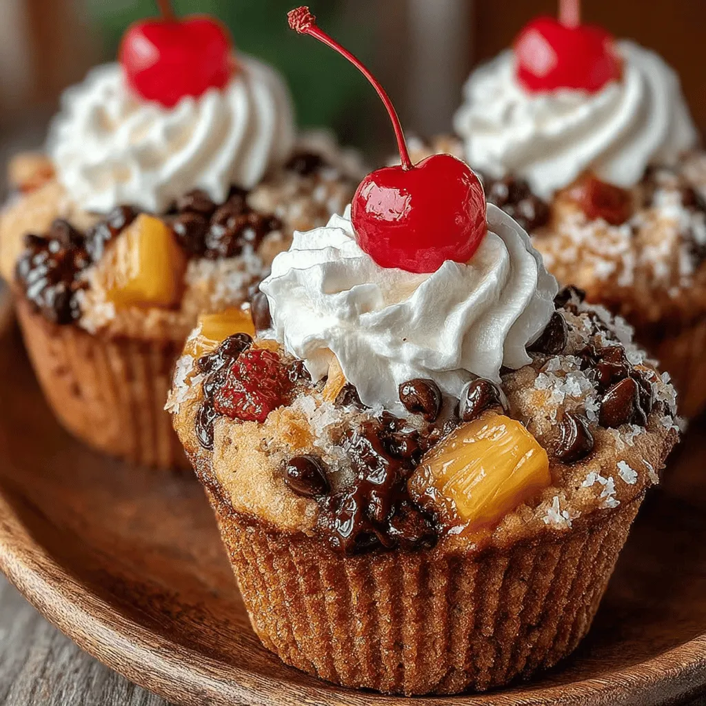 What makes Chocolate Chip Banana Split Muffins so appealing? For many, it’s the nostalgic connection to traditional banana splits. This dessert was often a special treat on hot summer days, evoking memories of family outings to the local ice cream parlor. Now, with these muffins, you can recreate that joy in a more portable and practical form.