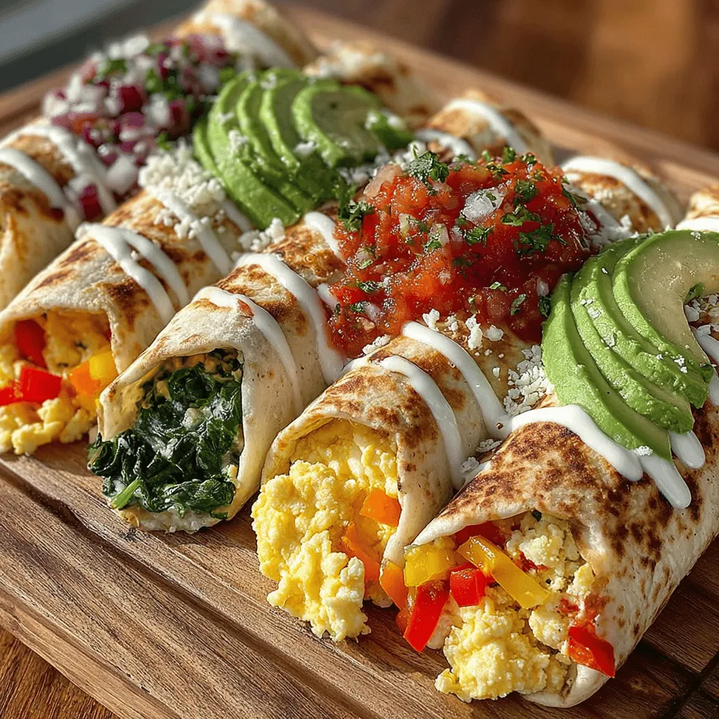 At the heart of Rainbow Veggie Egg Wraps lies a carefully curated selection of ingredients that work harmoniously to deliver flavor and nutrition. Each component adds its unique benefits, making the dish a wholesome meal choice.