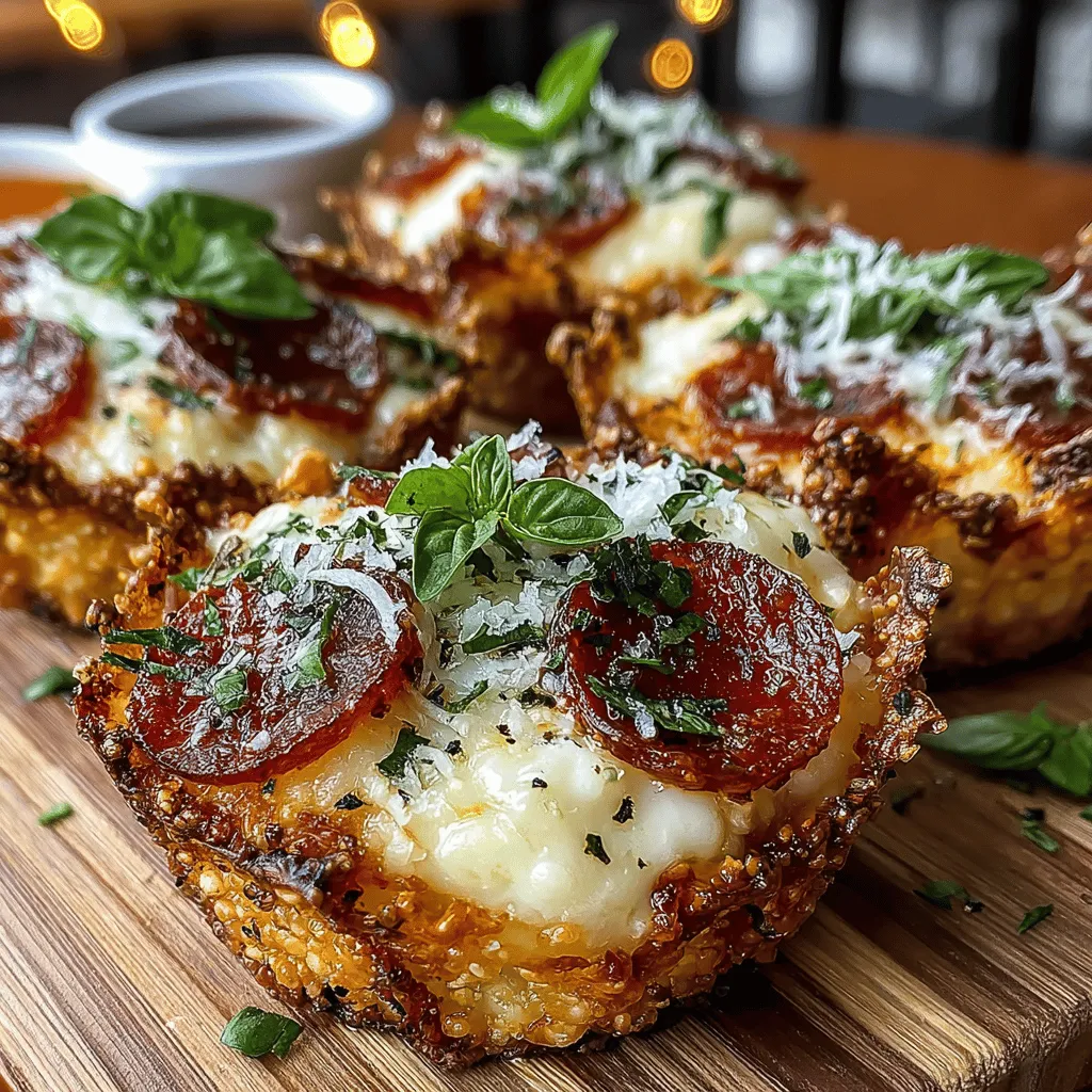 If you're searching for a fun and innovative way to serve one of the most beloved dishes around, look no further than mini pepperoni pizza wonton cups. This recipe is a delightful fusion of classic pizza flavors and the crispy, crunchy texture of wonton wrappers. With their satisfying crunch and savory filling, these mini pizza cups are sure to become a favorite in your household.
