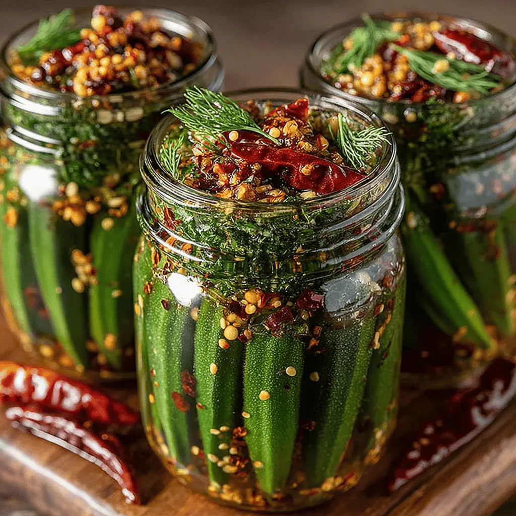 Pickling is an age-old preservation method that has stood the test of time, transforming seasonal produce into flavorful delights that can be enjoyed year-round. This technique not only extends the shelf life of fruits and vegetables but also enhances their taste through the infusion of tangy and spicy flavors. Among the myriad of vegetables that lend themselves beautifully to pickling, okra stands out with its unique texture and flavor profile.