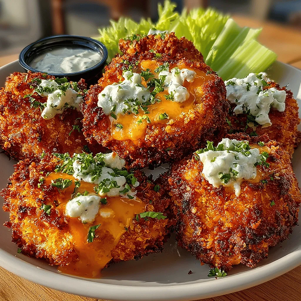 At their core, Buffalo chicken bites are simply chunks of chicken that are marinated in a spicy sauce and then cooked until crispy. Traditionally, they are made with chicken wings, but the bite-sized versions allow for easier snacking and serving. Originating from Buffalo, New York, the sauce itself is a blend of hot sauce and melted butter, creating a fiery and tangy flavor that is both bold and addictive. The birth of Buffalo sauce dates back to 1964 at the Anchor Bar in Buffalo, where it was initially served as a late-night snack for patrons. Since then, it has become a staple in American cuisine, particularly popular during sporting events, parties, and family gatherings.