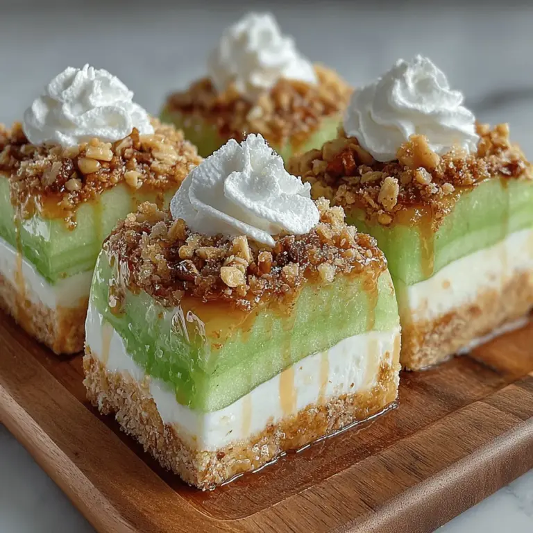 As the warm weather approaches, so does the craving for light and refreshing desserts that can still satisfy your sweet tooth. Enter Frozen Yogurt Apple Pie Crunch Slices—a delightful fusion of classic apple pie flavors and creamy yogurt, perfect for those looking for a healthier dessert option. This recipe offers a unique twist on the traditional apple pie, allowing you to enjoy all the comforting flavors while keeping it light and refreshing. Whether you are hosting a summer BBQ, enjoying a family gathering, or simply in need of a satisfying treat, these slices are sure to please everyone.