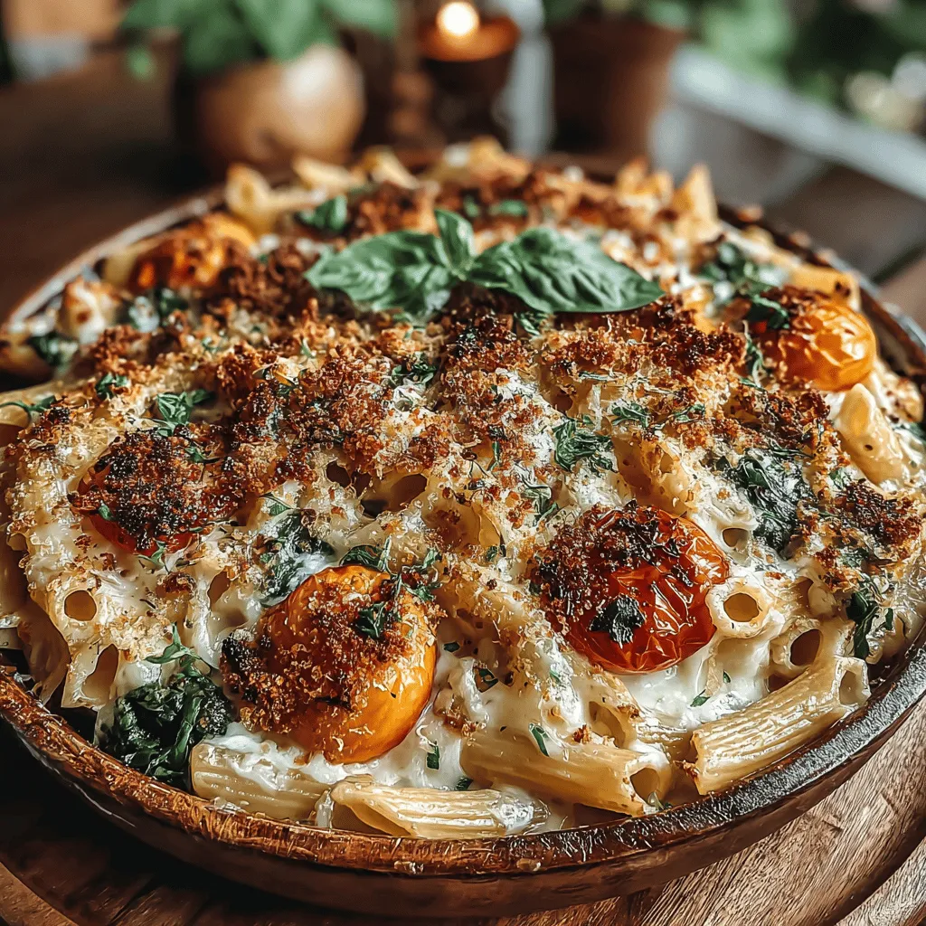 When summer rolls around, the kitchen transforms into a haven of vibrant flavors and fresh ingredients. One dish that perfectly embodies this seasonal spirit is the Peachy Dream Pasta Bake. This delightful recipe brings together the sweetness of ripe peaches, the earthiness of fresh spinach, and a medley of creamy cheeses, creating a comforting meal that is sure to become a family favorite.