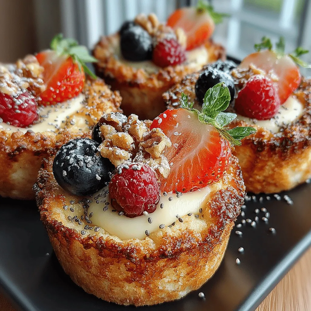 In the quest for healthy and satisfying breakfast options, Berry Bliss Baked Oatmeal Cups stand out as a delicious and nutritious choice. These delightful cups are not only easy to make but also customizable, allowing you to incorporate your favorite ingredients. With a perfect blend of rolled oats, fresh berries, and optional nutritious add-ins, they promise a wholesome start to your day. This article will guide you through the recipe, offering insights into the benefits of each ingredient, and providing tips for customization.