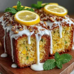 When it comes to delightful desserts that balance flavor with a touch of health, the Luscious Lemon Zucchini Cake stands out as a unique and inviting option. This cake masterfully combines the subtle earthiness of zucchini with the bright, refreshing taste of lemon, resulting in a moist and flavorful treat that is not only delicious but also nutritious. Its versatility makes it perfect for summer gatherings, casual afternoon teas, or even as a delightful snack to enjoy with your morning coffee.