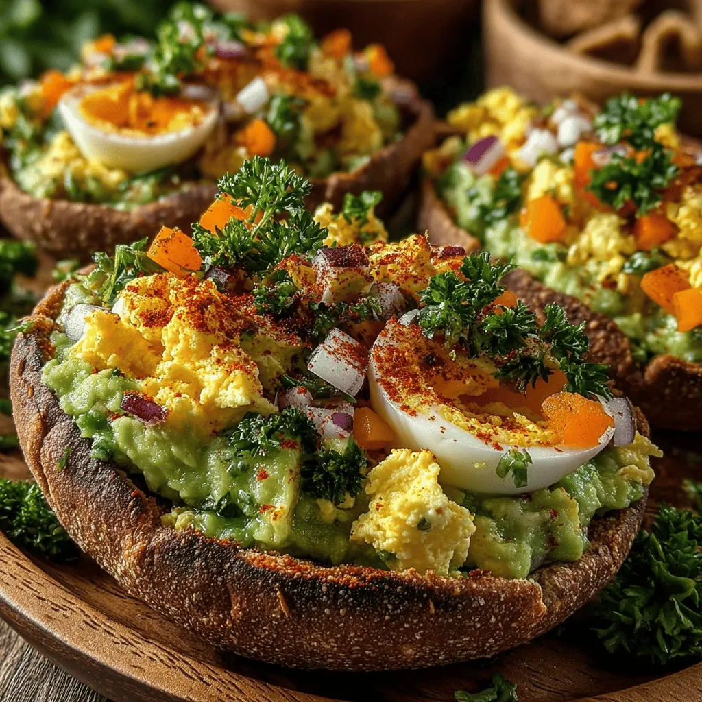 If you're looking for a delicious and nutritious meal that can be enjoyed at any time of the day, look no further than avocado egg salad stuffed pitas. This dish combines the creamy texture of ripe avocados with the satisfying protein of hard-boiled eggs, creating a flavorful medley that is both filling and healthy. The appeal of this recipe lies not only in its delightful taste but also in its adaptability; it can serve as a quick lunch, a light dinner, or even a snack.