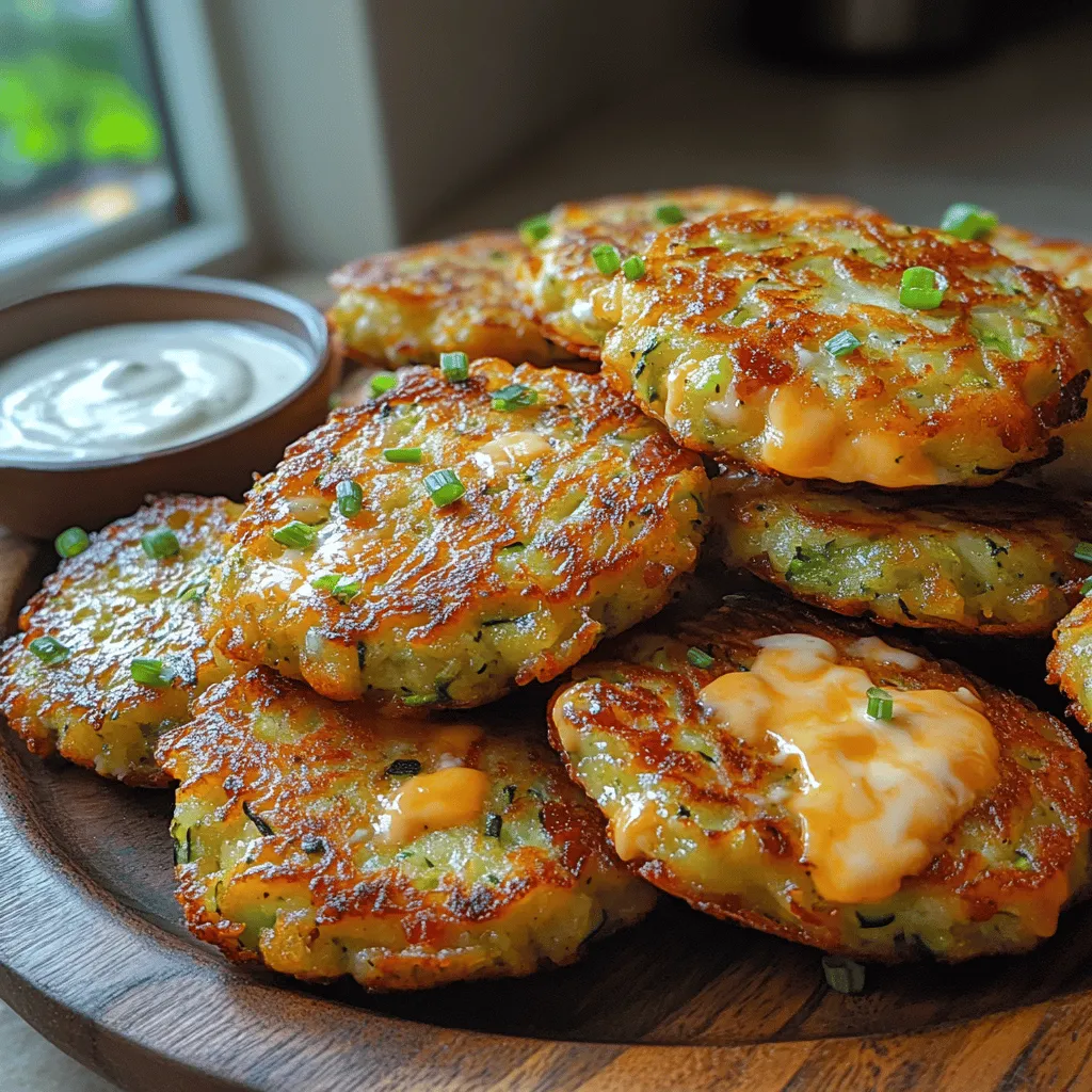 The perfect combination of savory and cheesy, Cheesy Zucchini Bacon Fritters are a delightful dish that brings together the fresh taste of zucchini with the rich flavors of bacon and cheddar cheese. This versatile recipe is not only easy to prepare but also offers a mouthwatering way to incorporate vegetables into your diet. Whether you’re looking for a quick snack, a side dish for a family dinner, or a unique appetizer for your next gathering, these fritters are sure to impress.