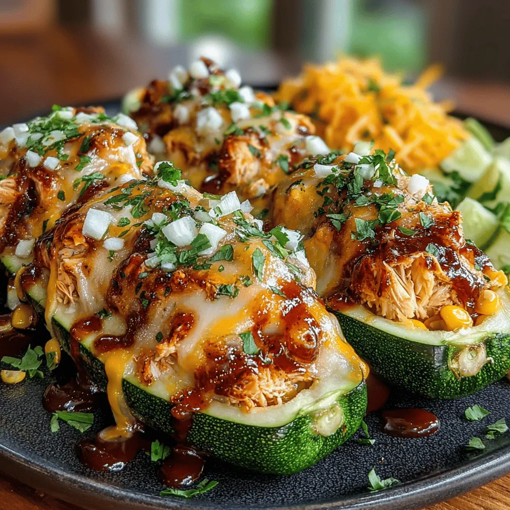 If you’re on the hunt for a meal that marries flavor, nutrition, and creativity, look no further than BBQ Chicken Zucchini Boats. This dish has gained popularity in recent years as a trendy and healthy alternative to traditional BBQ fare, making it a favorite among families, health-conscious eaters, and BBQ enthusiasts alike. The beauty of BBQ Chicken Zucchini Boats lies in their versatility; zucchini serves as the perfect vessel, allowing for a variety of fillings that cater to different tastes and dietary needs.