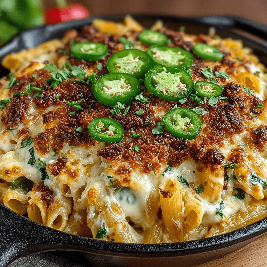 Spices play a crucial role in elevating the flavor profile of the Cheesy Green Chili Pasta Skillet. The right blend of spices can transform a simple dish into a culinary masterpiece. For this recipe, we use a mix of cumin, garlic powder, and onion powder, which complement the green chilies and cheese beautifully.