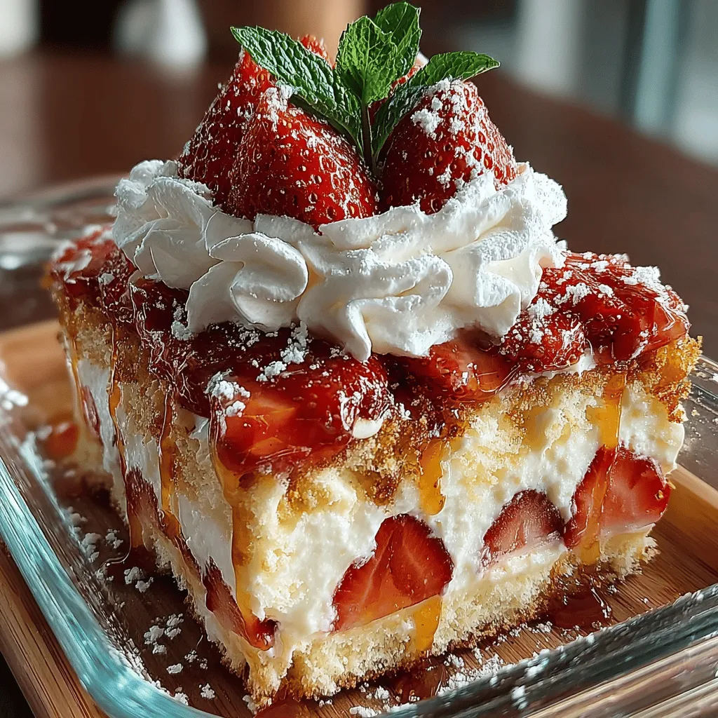 As the days grow warmer and the sun graces us with its presence, there’s an undeniable craving for light, refreshing desserts that can cool us down. The Strawberry Shortcake Icebox Cake is a perfect embodiment of this desire. This dessert not only offers a delightful explosion of flavors but also embodies the essence of summer gatherings and special occasions, making it a favorite among dessert enthusiasts. With its combination of fresh strawberries, luscious whipped cream, and moist cake, it captures the season's spirit beautifully.