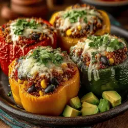 Stuffed bell peppers are a timeless dish that brings together a medley of flavors, textures, and colors. This versatile recipe can serve as a hearty main course or a delightful side dish, making it a favorite in kitchens around the world. The "Heavenly Stuffed Bell Peppers Treats" recipe elevates this classic dish, offering a vibrant combination of wholesome ingredients that not only appeal to the taste buds but also provide a host of health benefits. As more individuals and families gravitate toward plant-based meals, this recipe stands out for its ability to cater to a variety of dietary preferences, ensuring that everyone can enjoy a delicious and nutritious meal.