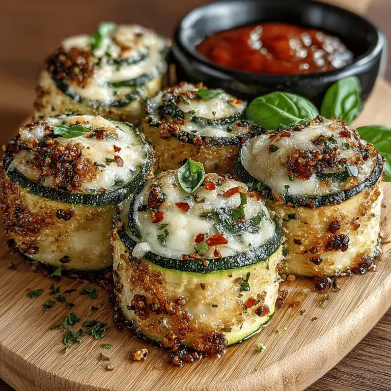 If you’re looking for a creative and healthy alternative to traditional pizza, look no further than Mini Zucchini Ricotta Pizza Rolls. This delightful dish combines the comforting flavors of pizza with the health benefits of zucchini, making it a perfect choice for anyone seeking to enjoy a lighter meal without sacrificing taste. Whether you’re adhering to a low-carb or gluten-free diet, or simply looking to incorporate more vegetables into your diet, this recipe offers a versatile solution that appeals to both adults and children alike.