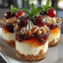When it comes to desserts that satisfy both the sweet tooth and the health-conscious individual, Frozen Yogurt Cherry Crumble Cups stand out as a delightful option. This enticing treat combines the creamy, tangy goodness of Greek yogurt with the natural sweetness of cherries, all topped with a crunchy crumble that adds texture and flavor. The appeal of these cups lies not only in their taste but also in their ability to serve as a guilt-free indulgence, making them perfect for any occasion.