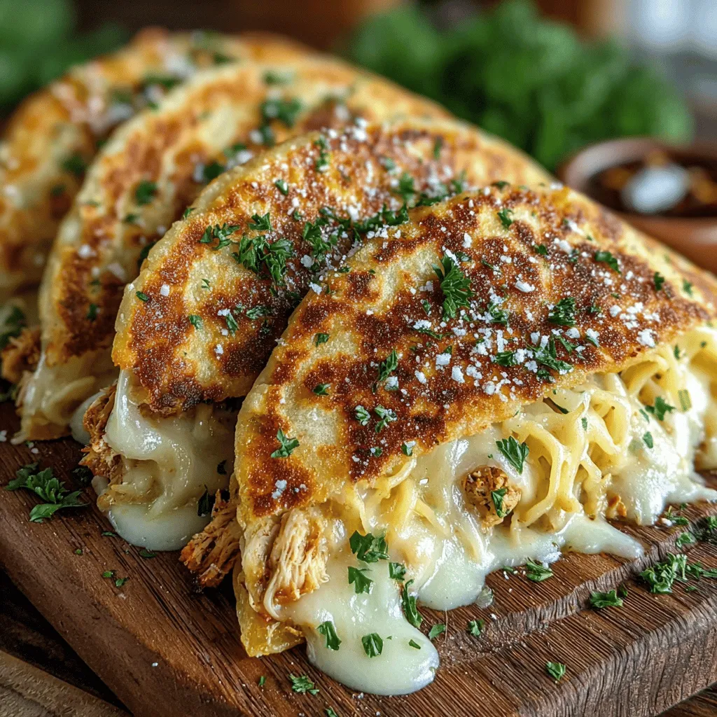 In the world of culinary delights, comfort food holds a special place in our hearts. It reminds us of home, warmth, and shared meals with loved ones. Among the myriad of comfort food options, the Mini Chicken Alfredo Tortilla Melts stand out as a perfect fusion dish that combines the creamy richness of Alfredo sauce with the convenience of tortillas. This innovative recipe caters not only to the cravings of pasta lovers but also offers the portability and ease of preparation that busy lifestyles demand.