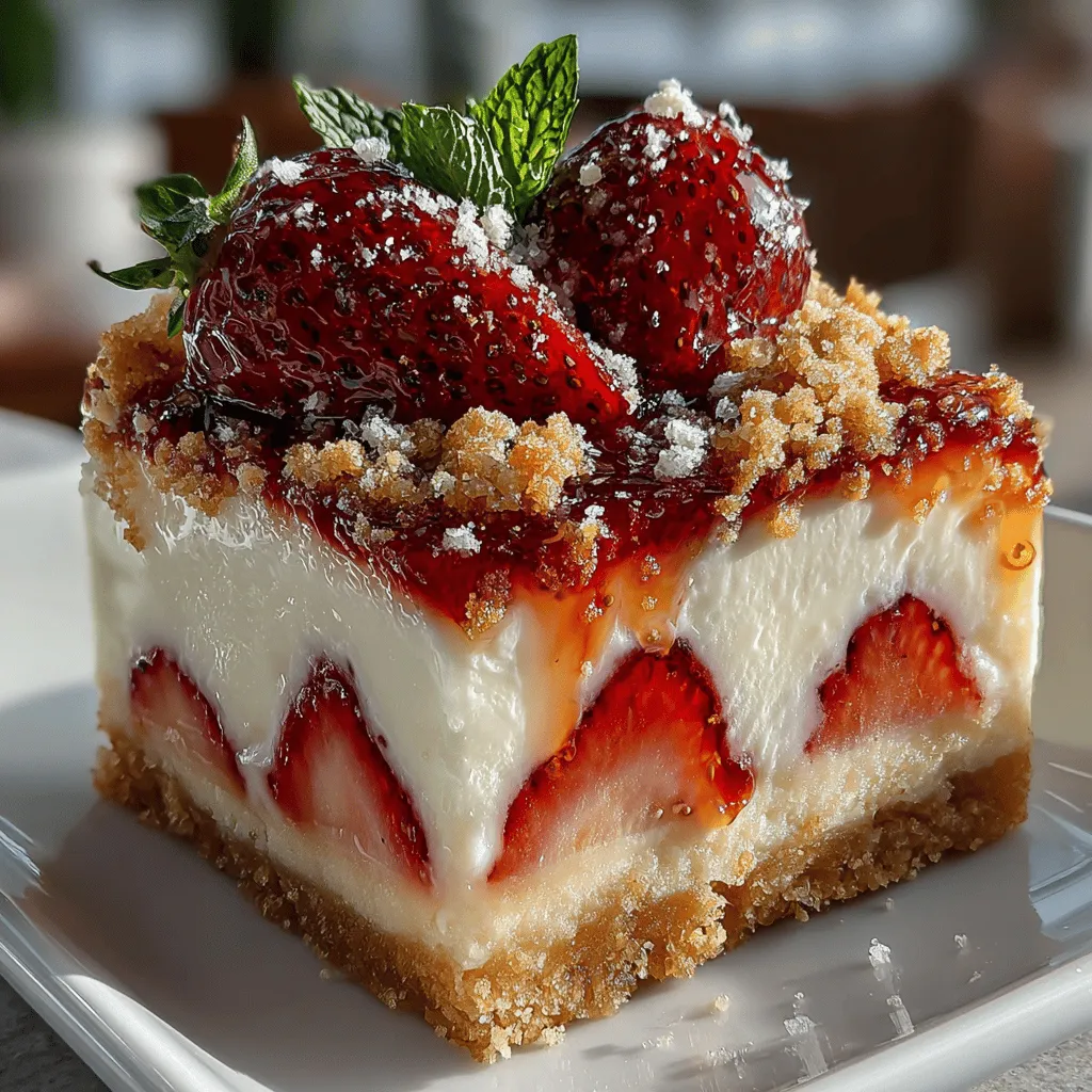 Creating the perfect Strawberry Bliss Frozen Yogurt Shortcake Bars starts with understanding the key ingredients that contribute to the flavor and texture of this delectable dessert. Each component plays a vital role in balancing flavors and ensuring a delightful eating experience.