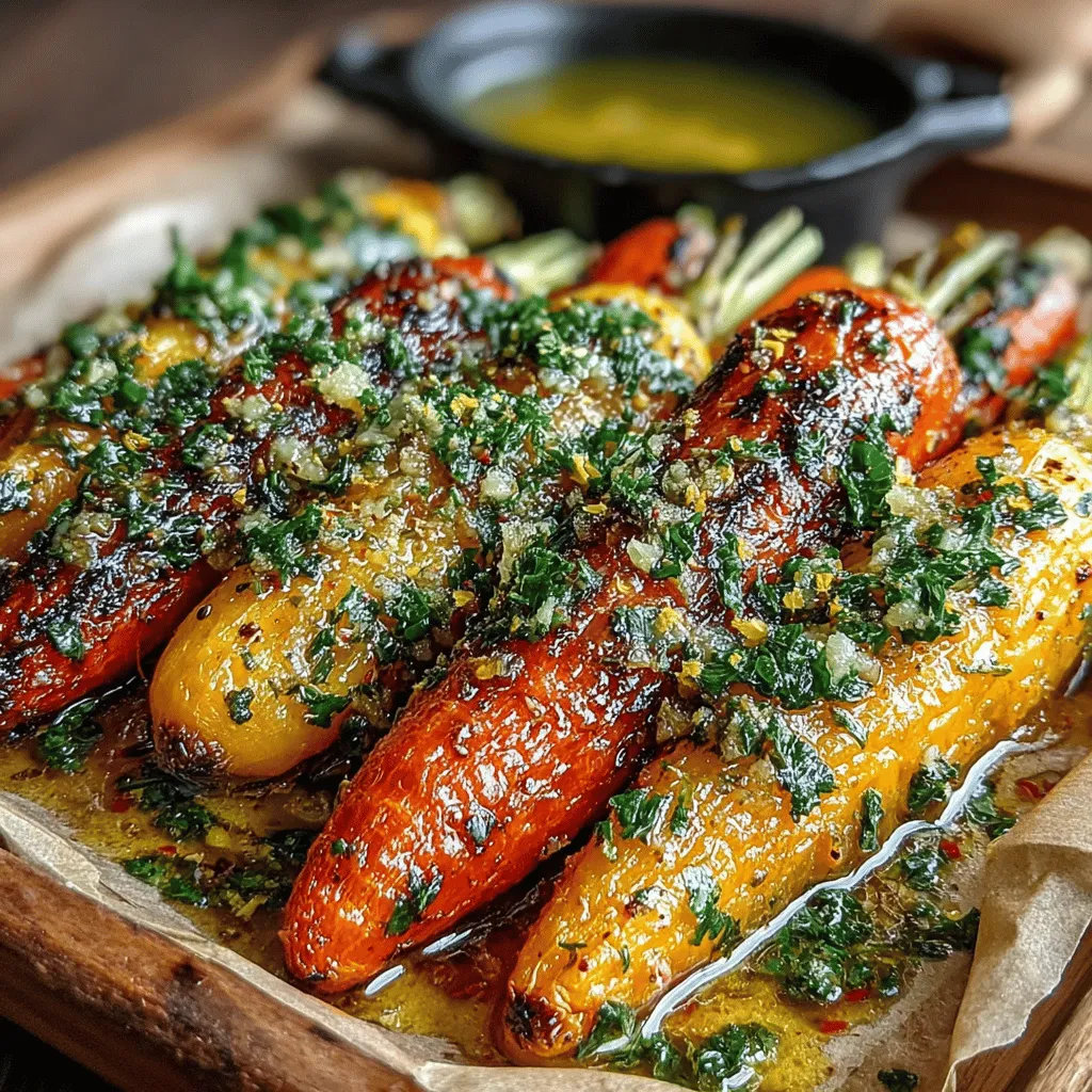 When it comes to side dishes, few can rival the vibrant and flavorful Garlic Butter Roasted Carrots. This dish not only enhances the presentation of any meal but also brings a delightful combination of garlic and butter that elevates the natural sweetness of carrots. Perfect for family dinners, holiday gatherings, or casual weeknight meals, Garlic Butter Roasted Carrots are both simple to prepare and universally appealing. With their bright color and irresistible aroma, these roasted carrots are sure to impress both children and adults alike.