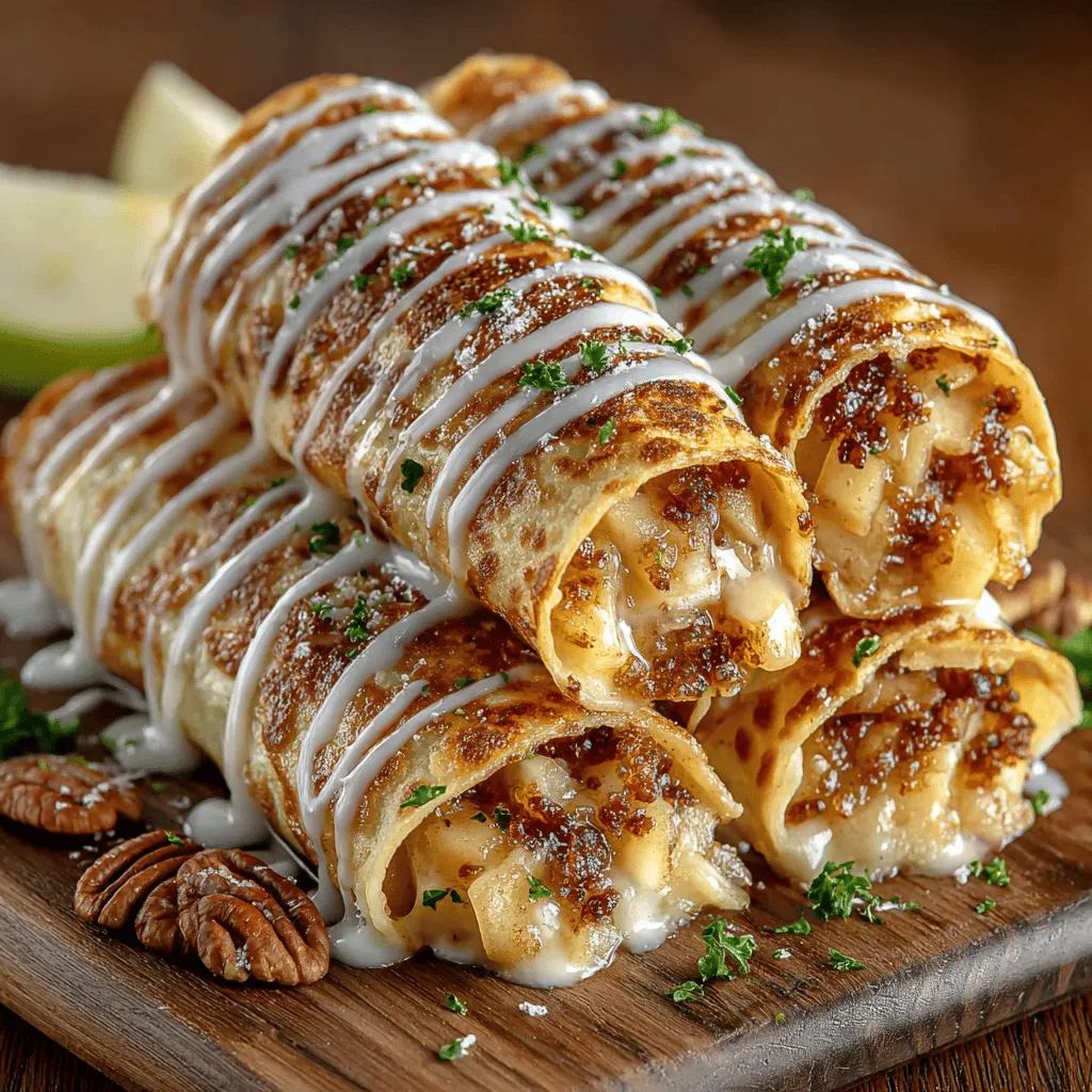In the realm of comfort food, few dishes evoke warmth and nostalgia quite like Cinnamony Apple Delight Roll-Ups. This easy-to-make recipe beautifully marries the sweet and tart flavors of Granny Smith apples with the rich aroma of cinnamon and brown sugar, all enveloped in soft flour tortillas. Whether enjoyed as a breakfast treat, an afternoon snack, or a delightful dessert, these roll-ups have a unique charm that makes them a favorite among both kids and adults.