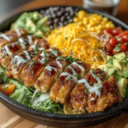 In recent years, salad bowls have surged in popularity as a versatile and satisfying meal option that caters to a variety of dietary preferences. These colorful, nutrient-packed creations are not only visually appealing but also provide a balanced combination of flavors and textures that can make healthy eating exciting. One standout option that perfectly embodies this trend is the Southwest Chicken Salad Bowl. This dish is a delightful fusion of grilled chicken, fresh vegetables, and a zesty dressing that brings the vibrant tastes of Southwest cuisine right to your table.