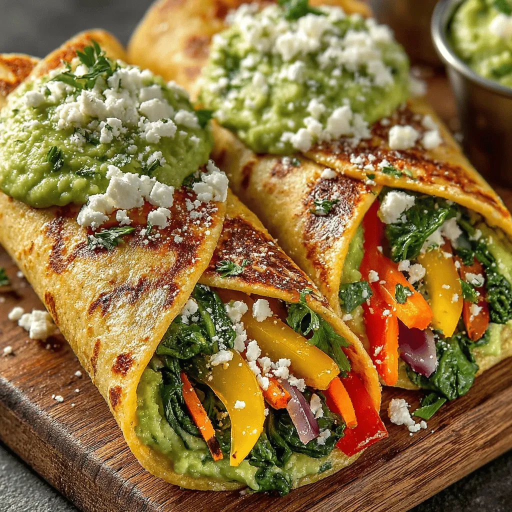 In today's fast-paced world, the quest for healthy yet convenient meal options has led to the widespread popularity of wraps. These versatile culinary creations allow for an endless variety of fillings, making them ideal for anyone looking to enjoy a nutritious meal on the go. Whether for lunch, a light dinner, or a snack, wraps can be customized to suit individual tastes and dietary needs. Among the numerous options available, Creamy Avocado Spinach Tortilla Wraps stand out as a delicious and wholesome choice that combines the rich flavors of fresh ingredients with the satisfying texture of whole wheat tortillas.