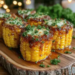 To create the perfect Honey Butter Baked Corn Ribs, the baking process plays a critical role in achieving that delightful combination of tender corn with a caramelized, buttery glaze. Start by preheating your oven to 400°F (200°C). This temperature allows for an excellent balance between cooking the corn thoroughly while ensuring that the honey butter mixture achieves a beautiful golden-brown finish.