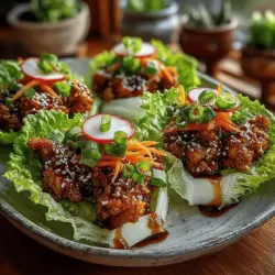 Lettuce wraps have gained popularity as a delicious and healthy meal option, appealing to health-conscious individuals and food enthusiasts alike. They offer a fresh and crunchy alternative to traditional wraps and sandwiches, allowing you to enjoy a variety of flavors while keeping your meal light and nutritious. Among the myriad of recipes you can create with lettuce wraps, Mini Teriyaki Chicken Lettuce Wraps stand out as a particularly enticing choice. This dish marries the savory and slightly sweet notes of teriyaki with the crisp freshness of lettuce, creating a delightful bite that is both satisfying and easy to prepare.