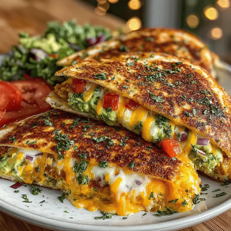 In the realm of quick and delicious meals, Creamy Avocado Egg Salad Tortilla Melts stand out as a delightful option. This recipe beautifully marries the nutritional benefits of eggs and avocados with vibrant flavors, creating a dish that is equally satisfying and nourishing. Whether you’re a busy professional looking for a fulfilling lunch or a home cook seeking a nutritious dinner option, this meal is not only easy to prepare but also promises a delightful punch in terms of taste and texture. In this article, we’ll explore the ingredients, preparation methods, and the nutritional benefits of this scrumptious recipe.
