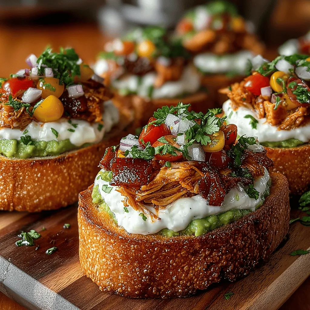 To elevate the flavor profile of your Mini Chicken Avocado Toasties, lime juice and salt are essential components. The acidity from lime juice not only brightens the creamy avocado but also complements the savory chicken. Here’s how to effectively incorporate these ingredients: