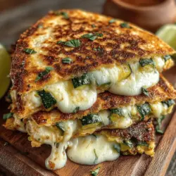 When it comes to mealtime, finding a dish that appeals to children while also being nutritious can often feel like a daunting task. Enter Cheesy Zucchini Lasagna Quesadillas—a delightful fusion of flavors that combines the classic comfort of lasagna with the fun, hand-held convenience of quesadillas. This dish not only tantalizes young taste buds but also packs in the goodness of vegetables, making it a perfect choice for families looking to create healthier meals.