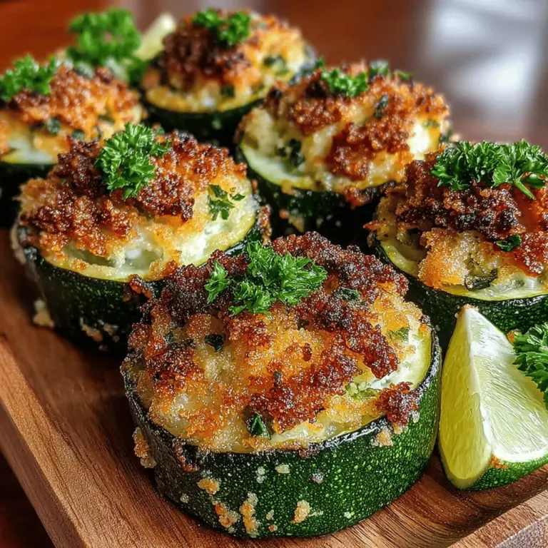 Exploring creative ways to enjoy vegetables can transform your culinary experience, and these Mini Zucchini Garlic Toast Cups are the perfect example. This delectable recipe not only highlights the versatility of zucchini but also combines it with the aromatic flavors of garlic and cheese, making it an ideal appetizer or snack. With their crispy exterior and flavorful filling, these toast cups are designed to please both the palate and the eye.