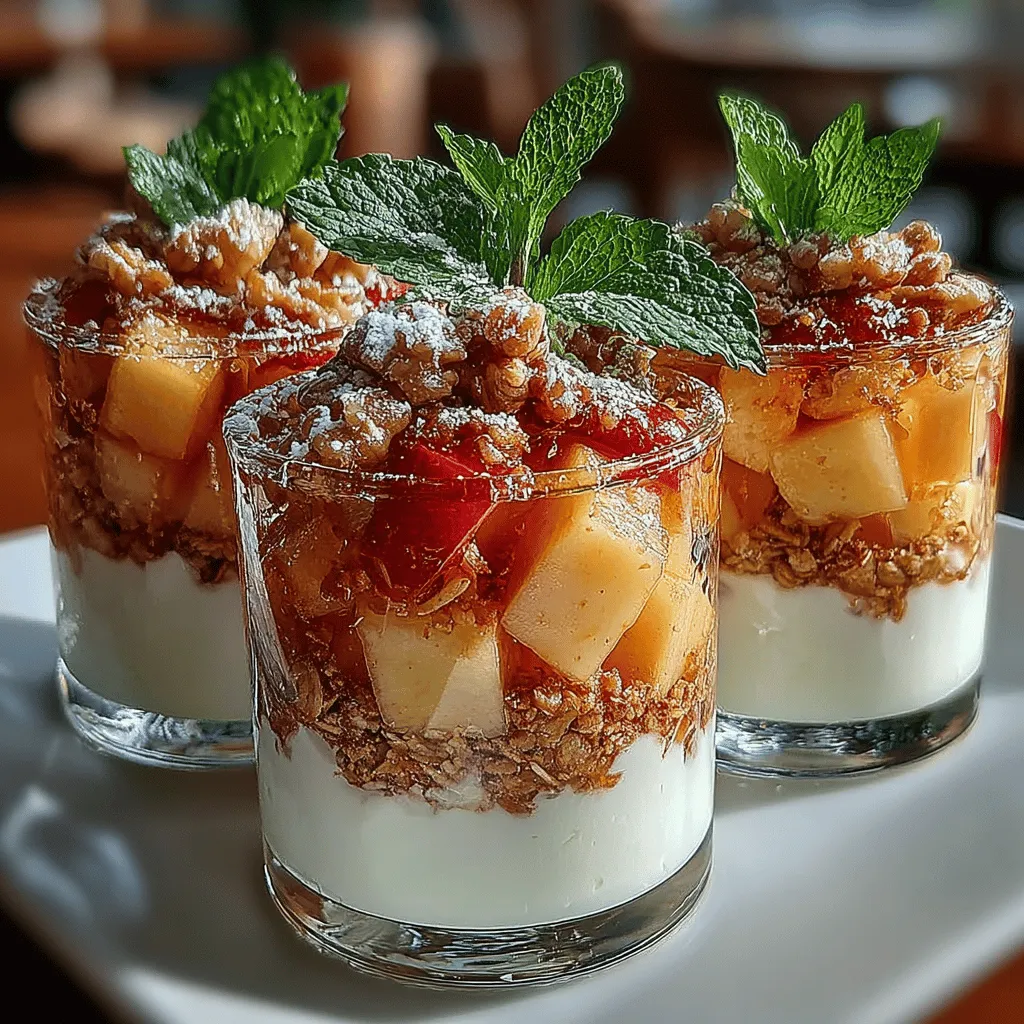 In a world where healthy eating is becoming increasingly important, the quest for satisfying snacks that don't compromise on flavor is more vital than ever. Enter the Cinnamon Apple Yogurt Snack Cups—a delightful fusion of creamy yogurt, crunchy apples, and aromatic cinnamon. This recipe not only satisfies your sweet tooth but also aligns with the growing trend of healthy snacking, making it an ideal choice for anyone looking to maintain a balanced diet without sacrificing taste.