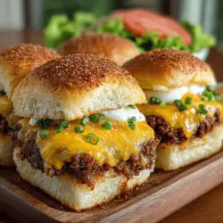 Mini Cheesy Hash Brown Sliders
